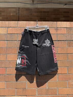 Civil Regime x WWE Latino Rose Garden Eddie Guerrero Shorts Black LWO Darc Sport